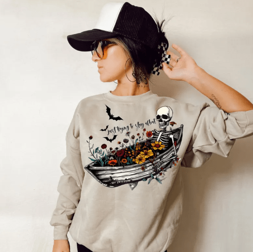 Just Trying to Stay Afloat Graphic Apparel