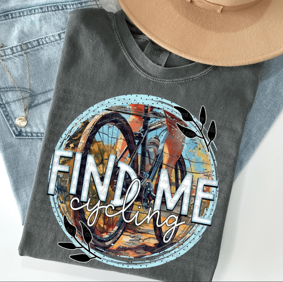 Find Me Cycling Graphic Apparel