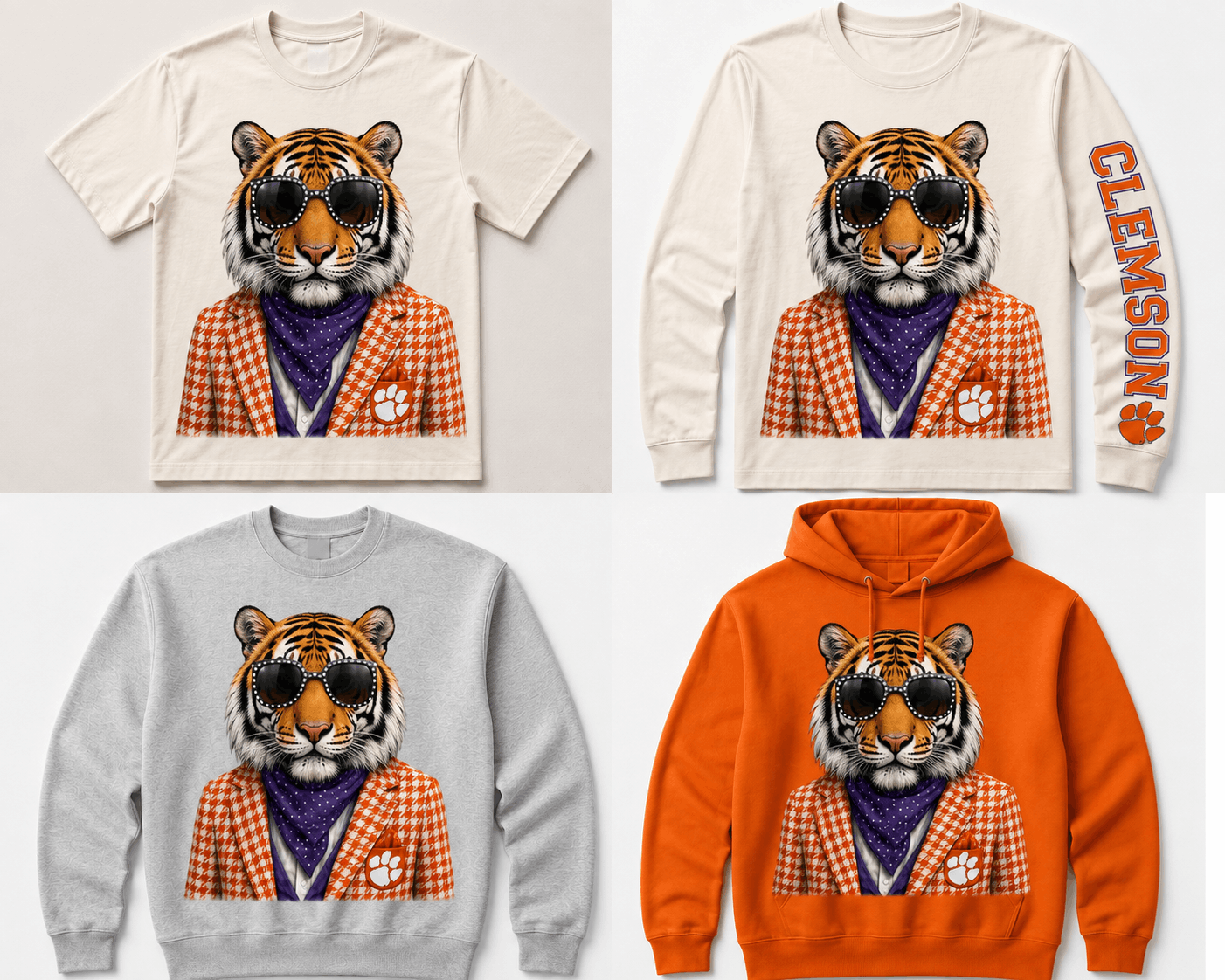 Fancy Tiger Graphic Apparel