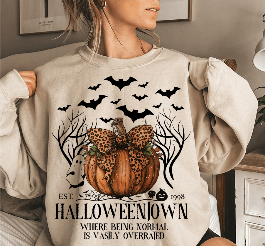HalloweenTown Vibes Graphic Apparel