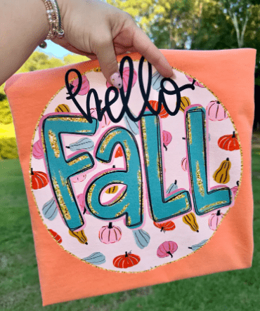 Hello Fall Graphic Apparel