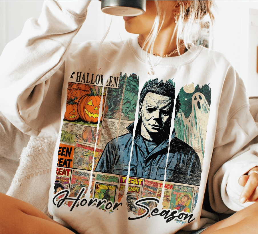 Horror Season Graphic Apparel