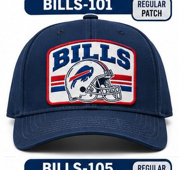Buffalo Bills Hat Patches: Classic 101 BILLS-101