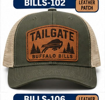 Buffalo Bills Hat Patches: Classic 102 BILLS-102