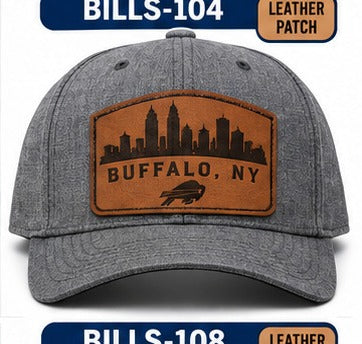 Buffalo Bills Hat Patches: Classic 104 BILLS-104
