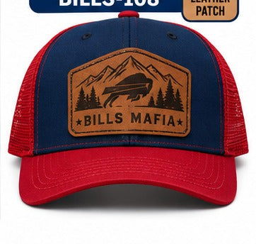 Buffalo Bills Hat Patches: Classic 108 BILLS-108