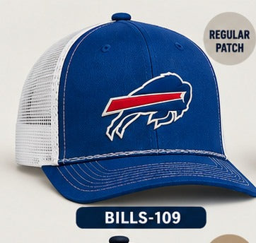 Buffalo Bills Hat Patches: Minimal 109 BILLS-109