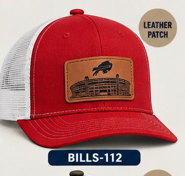 Buffalo Bills Hat Patches: Minimal 112 BILLS-112