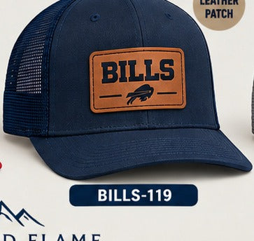 Buffalo Bills Hat Patches: Minimal 119 BILLS-119