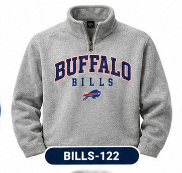 Buffalo Bills Fleece Quarter-Zips I 122 BILLS-122