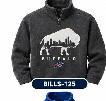 Buffalo Bills Fleece Quarter-Zips I 125 BILLS-125