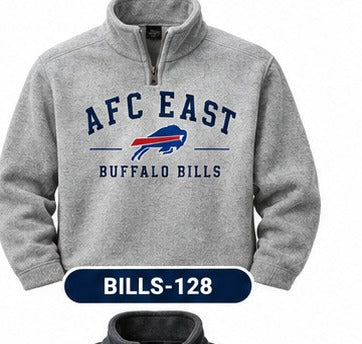 Buffalo Bills Fleece Quarter-Zips I 128 BILLS-128