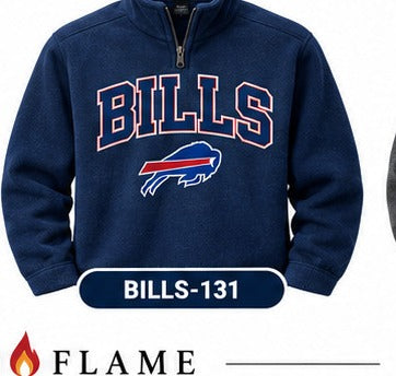 Buffalo Bills Fleece Quarter-Zips I 131 BILLS-131