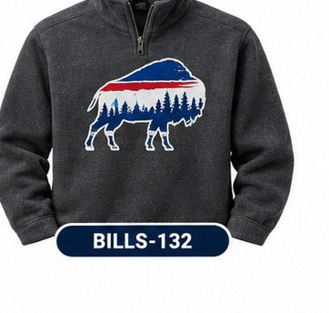 Buffalo Bills Fleece Quarter-Zips I 132 BILLS-132