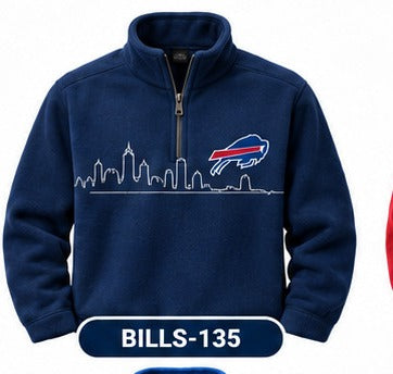 Buffalo Bills Fleece Quarter-Zips Ii 135 BILLS-135