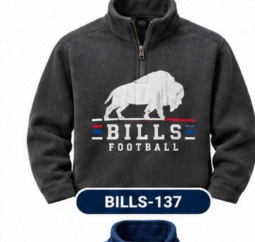 Buffalo Bills Fleece Quarter-Zips Ii 137 BILLS-137