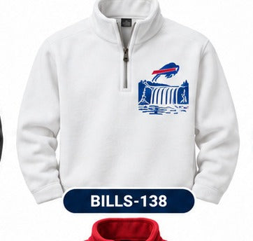 Buffalo Bills Fleece Quarter-Zips Ii 138 BILLS-138