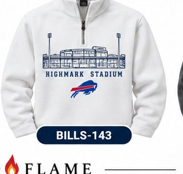Buffalo Bills Fleece Quarter-Zips Ii 143 BILLS-143