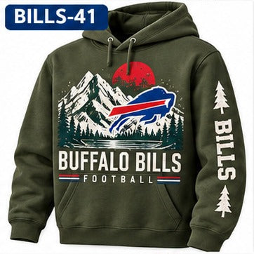 Buffalo Bills Sleeve-Print Hoodies 41 BILLS-41