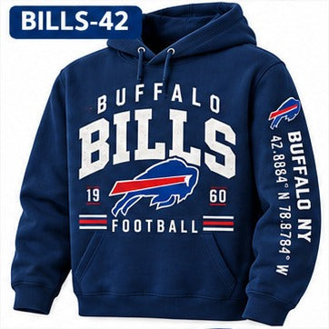 Buffalo Bills Sleeve-Print Hoodies 42 BILLS-42