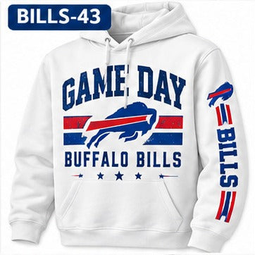 Buffalo Bills Sleeve-Print Hoodies 43 BILLS-43