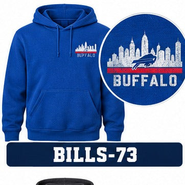 Buffalo Bills Left-Chest Designs 73 BILLS-73