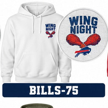 Buffalo Bills Left-Chest Designs 75 BILLS-75