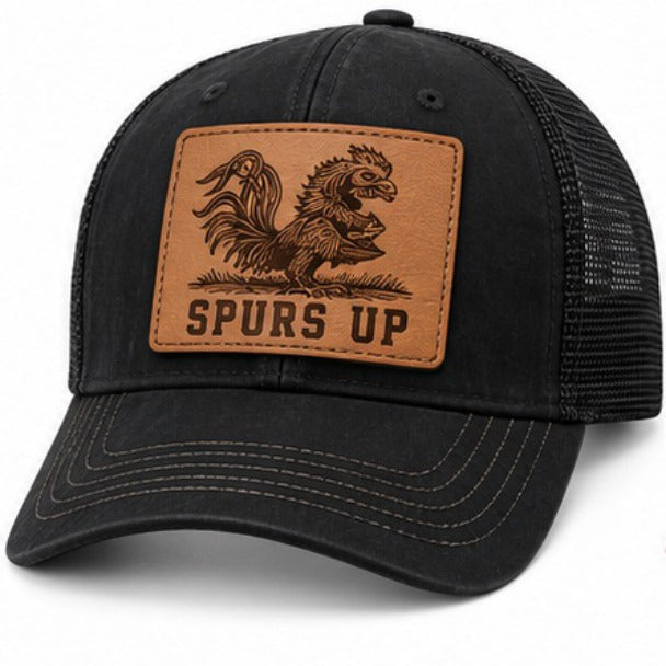Carolina Gamecocks Black / Spurs Up Rooster NH01