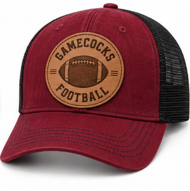 Carolina Gamecocks Garnet / Football Circle NH02