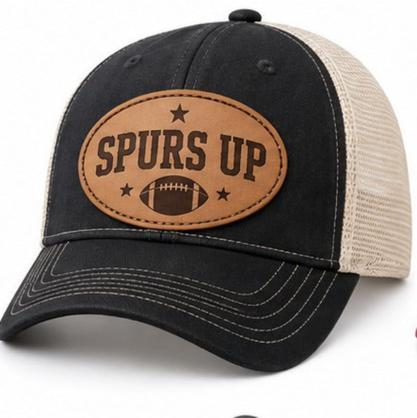 Carolina Gamecocks Black / Spurs Up Oval NH03