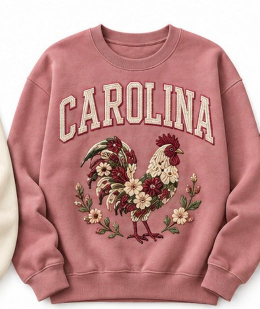 Carolina Gamecocks Embroidered Floral Carolina NL02