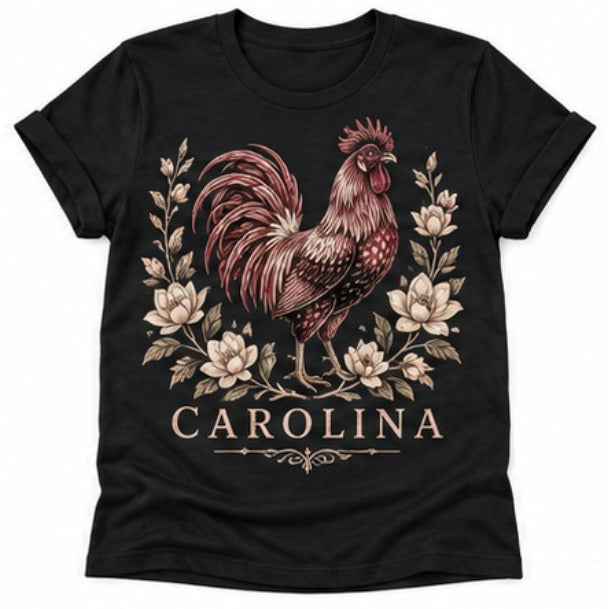 Carolina Gamecocks Floral Carolina Rooster NT03