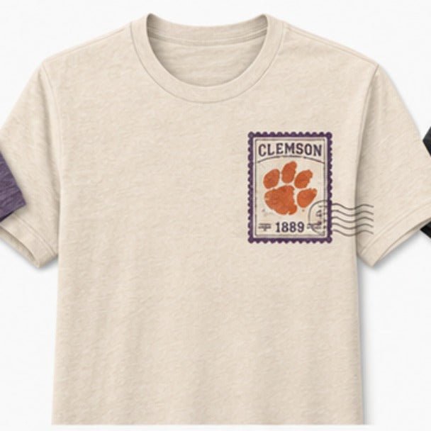 Clemson Paw Postage Stamp MT03