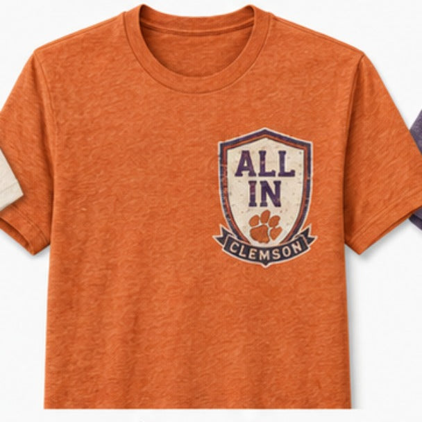 Clemson All In Shield MT07