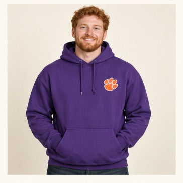Clemson Chest Paw CL-06