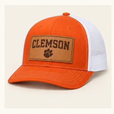 Clemson Varsity Leather Patch CL-25