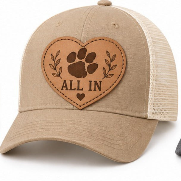 Clemson Khaki / All In Heart NH06