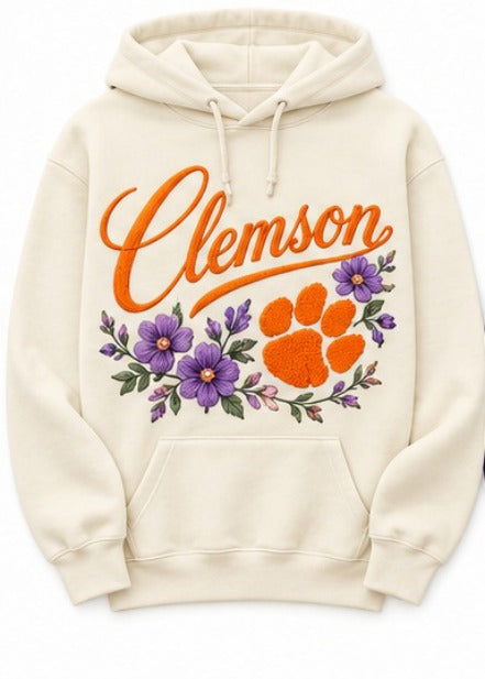 Clemson Floral Clemson Script NL05