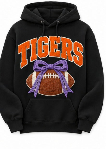 Clemson Tigers Football Bow NL08