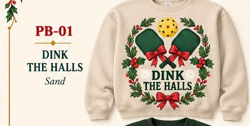 Holiday 2026 Pickleball Christmas PB-01 PB-01