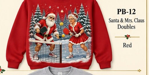 Holiday 2026 Santa Pickleball PB-12 PB-12
