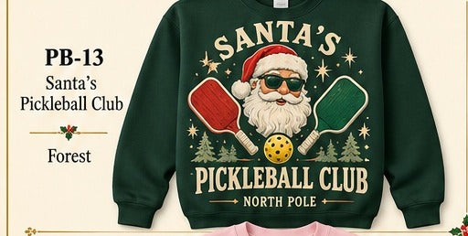 Holiday 2026 Santa Pickleball PB-13 PB-13