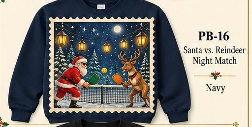 Holiday 2026 Santa Pickleball PB-16 PB-16