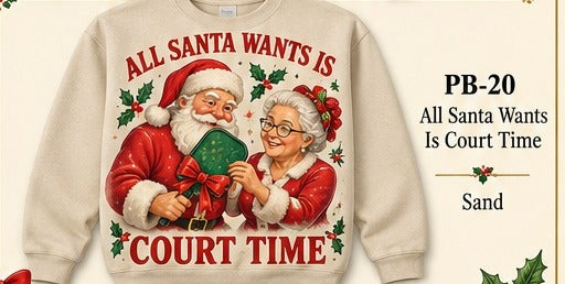 Holiday 2026 Santa Pickleball PB-20 PB-20