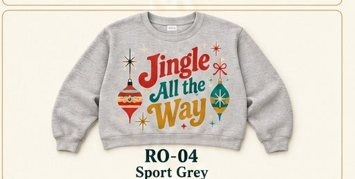Holiday 2026 Retro Ornament Typography RO-04 RO-04
