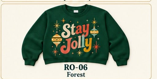 Holiday 2026 Retro Ornament Typography RO-06 RO-06