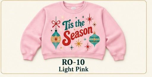 Holiday 2026 Retro Ornament Typography RO-10 RO-10