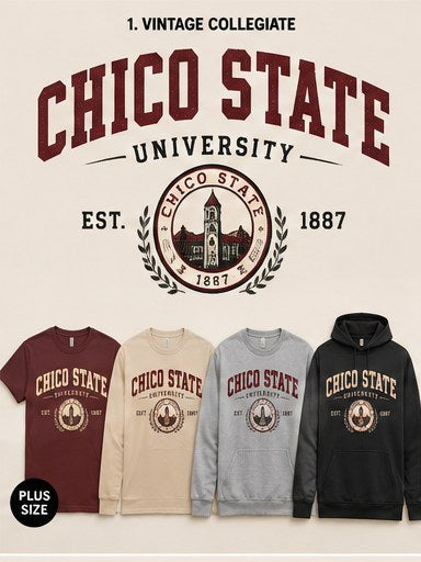 KFO SYT-Chico — Item #1871 — Chico State Vintage Apparel Collection - look 1