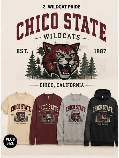 KFO SYT-Chico — Item #1872 — Chico State Vintage Apparel Collection - look 2