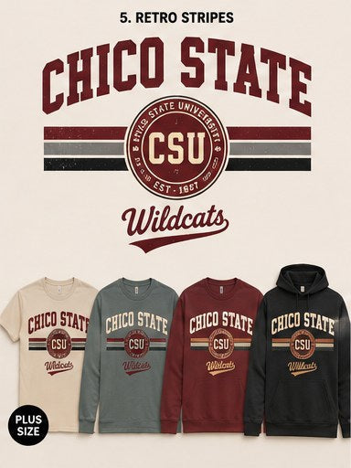 KFO SYT-Chico — Item #1875 — Chico State Vintage Apparel Collection - look 5